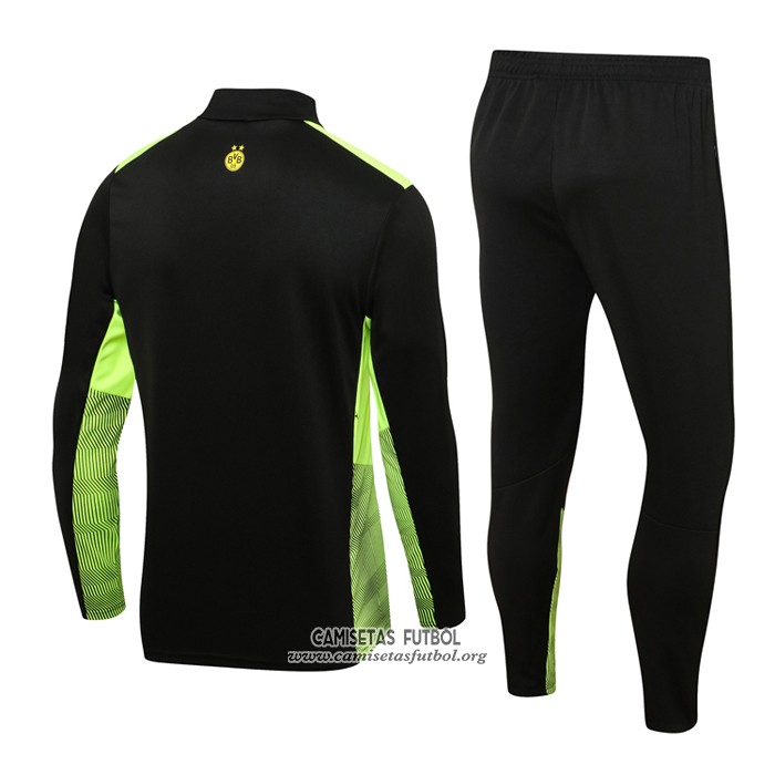 Chandal de Sudadera del Borussia Dortmund 2021/2022 Negro